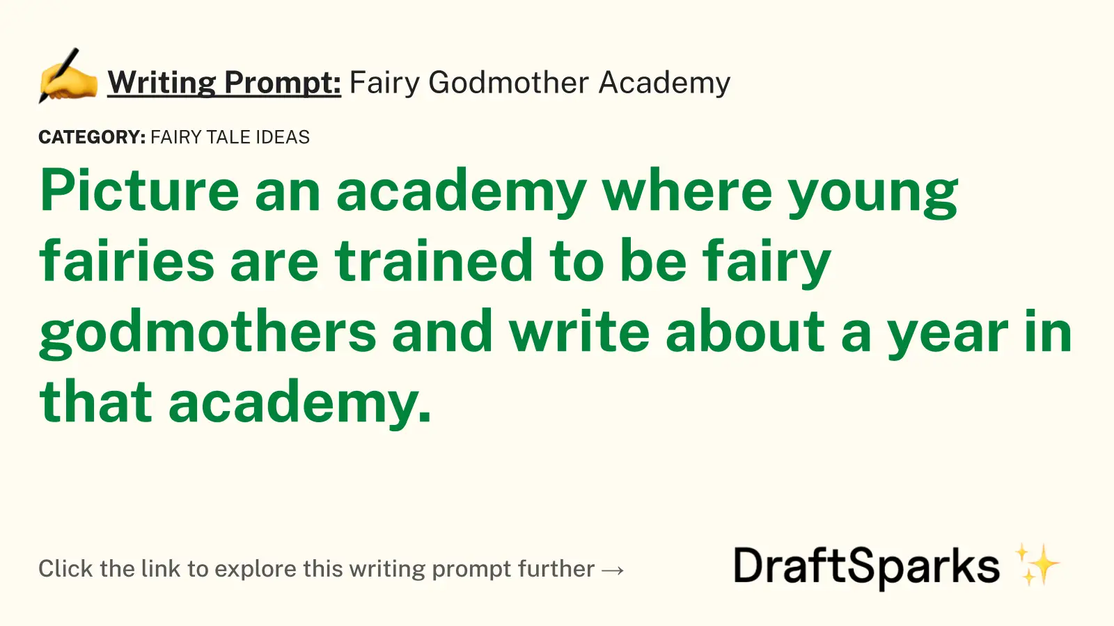Fairy Godmother Academy