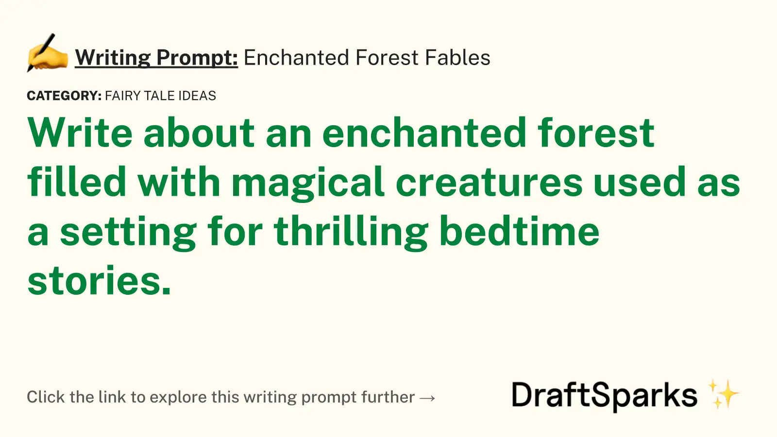 Enchanted Forest Fables