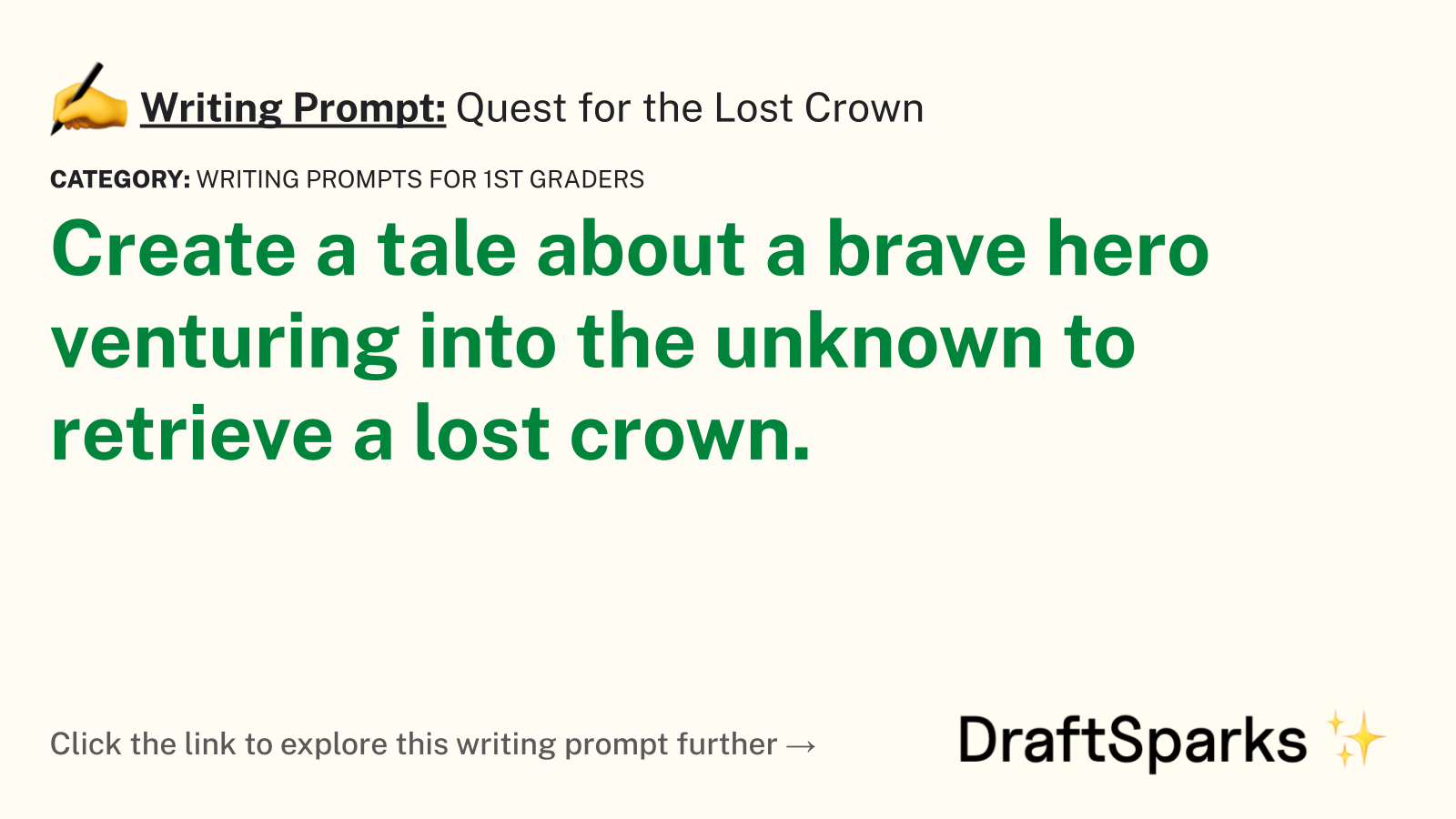 Quest for the Lost Crown