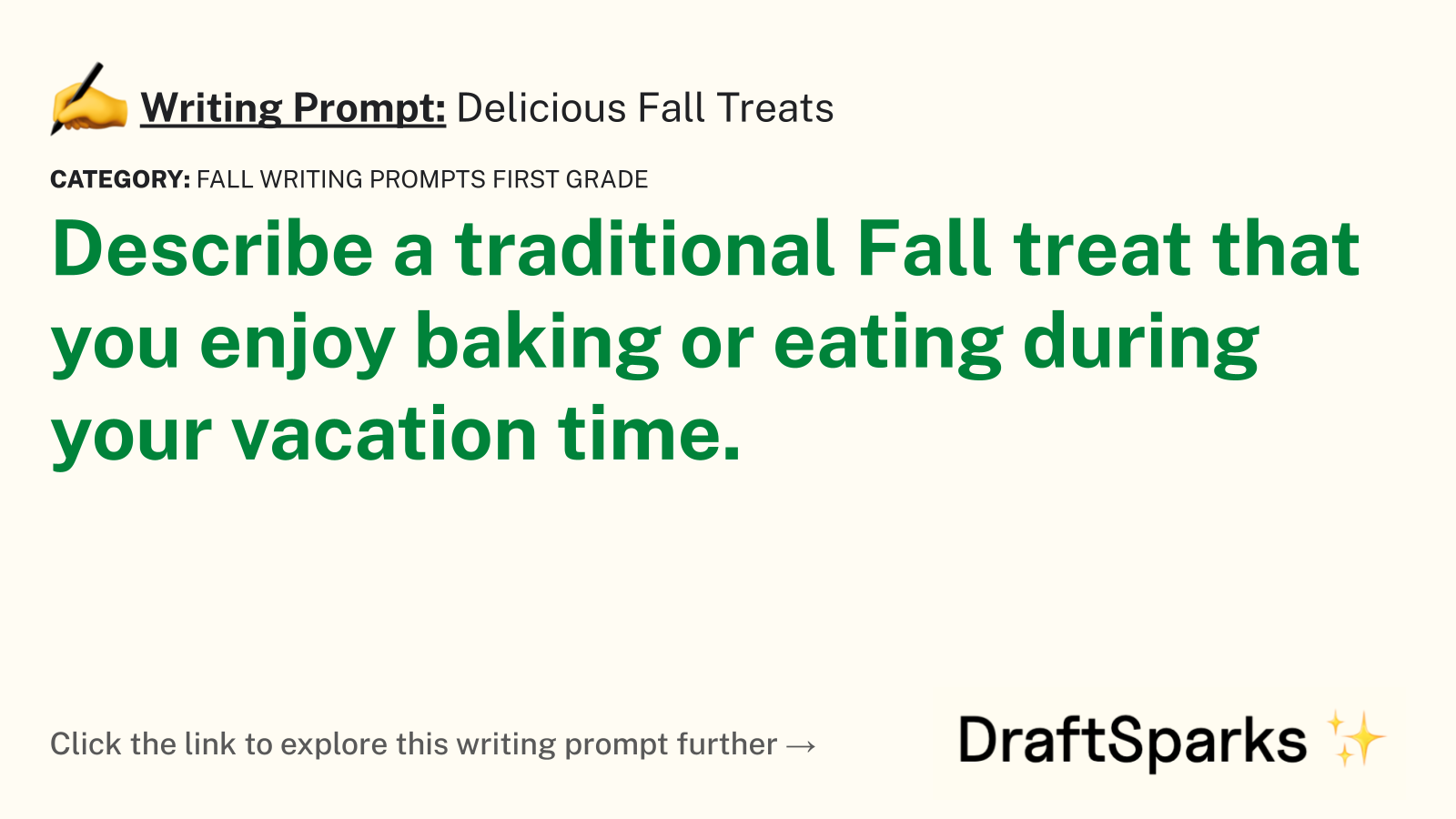 Delicious Fall Treats