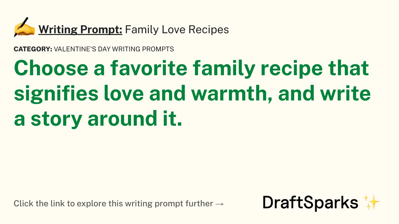 Family Love Recipes