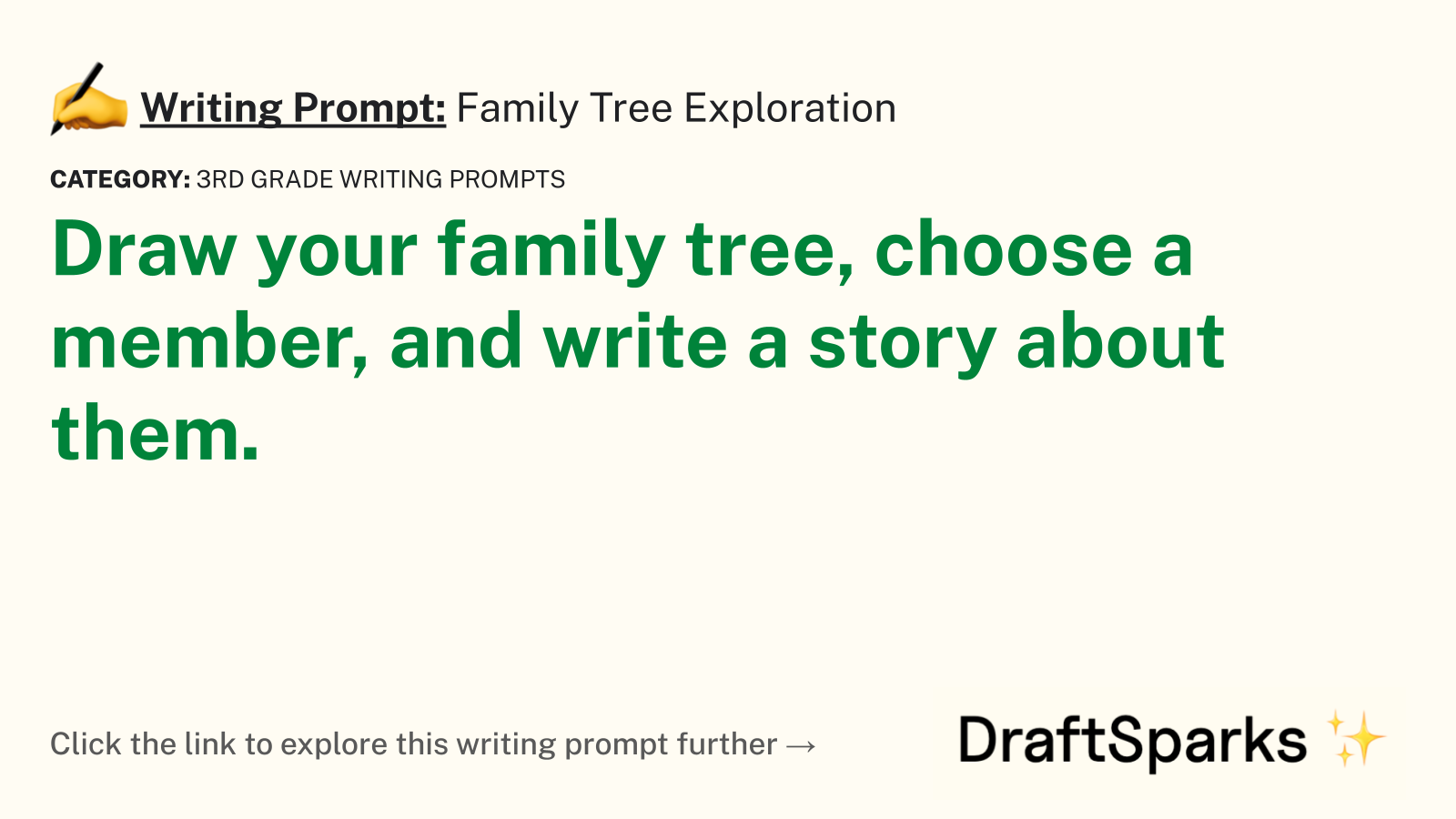 Family Tree Exploration