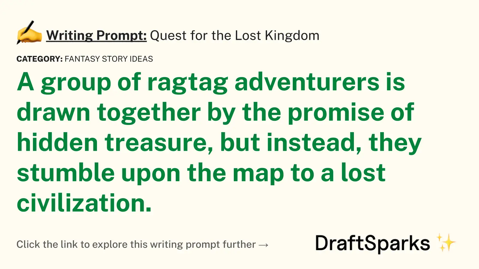 Quest for the Lost Kingdom