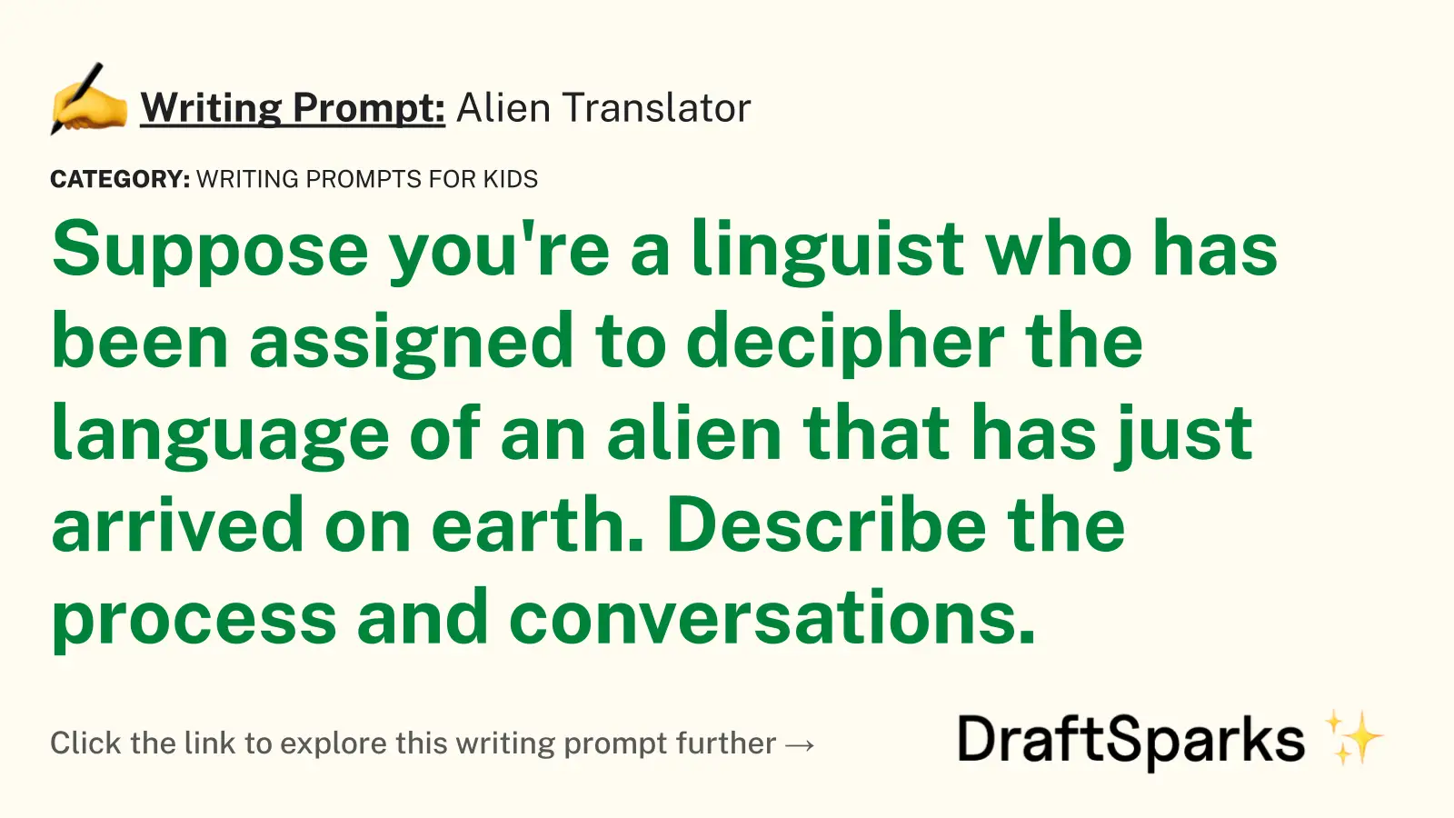Alien Translator