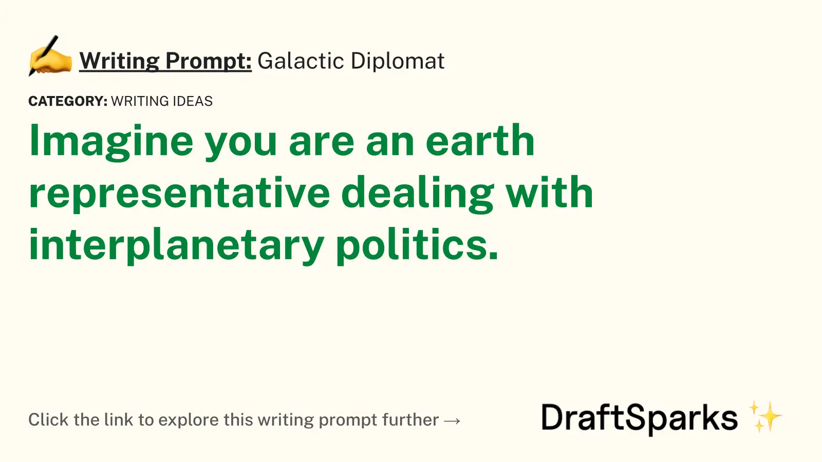 Galactic Diplomat