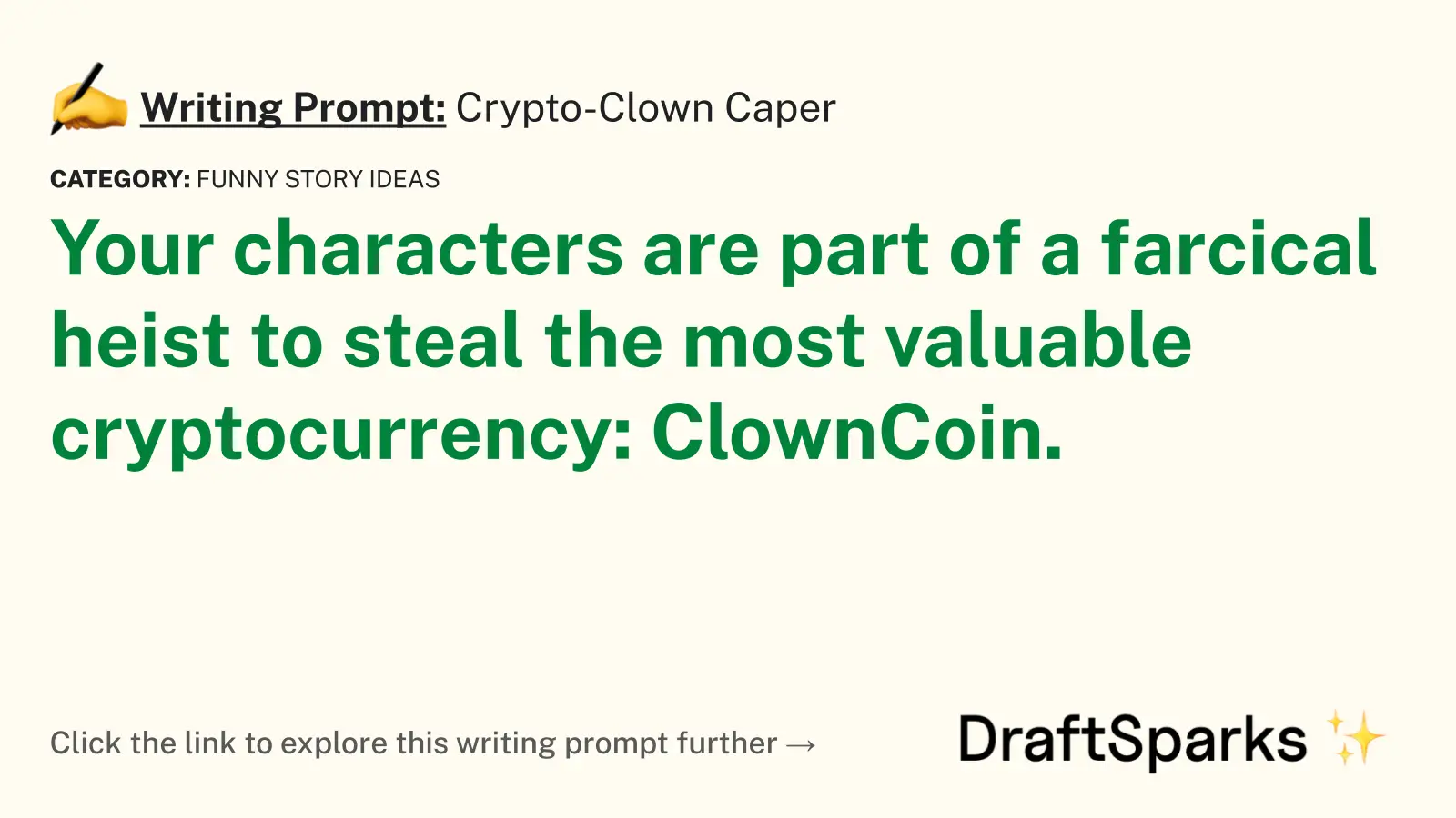 Crypto-Clown Caper
