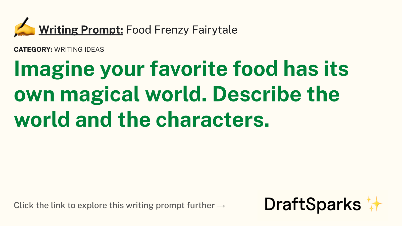 Food Frenzy Fairytale