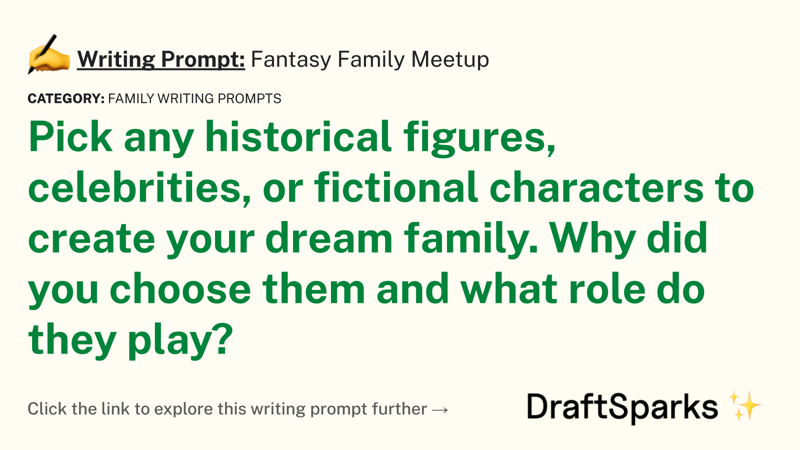 Fantasy Family Meetup