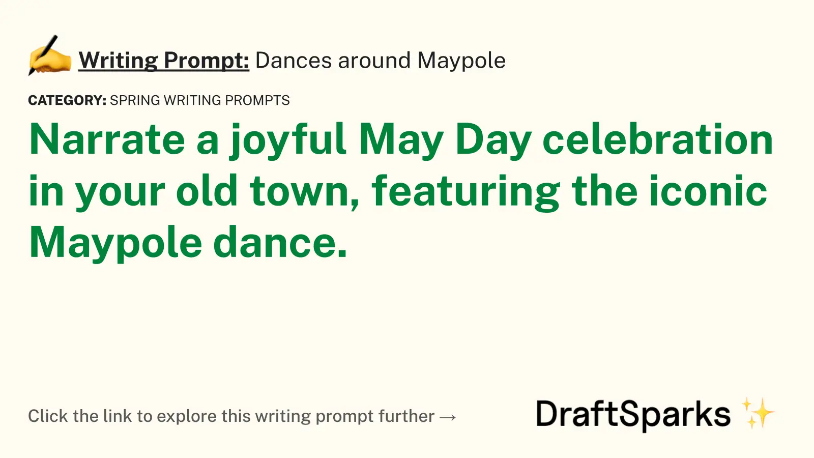 Dances around Maypole