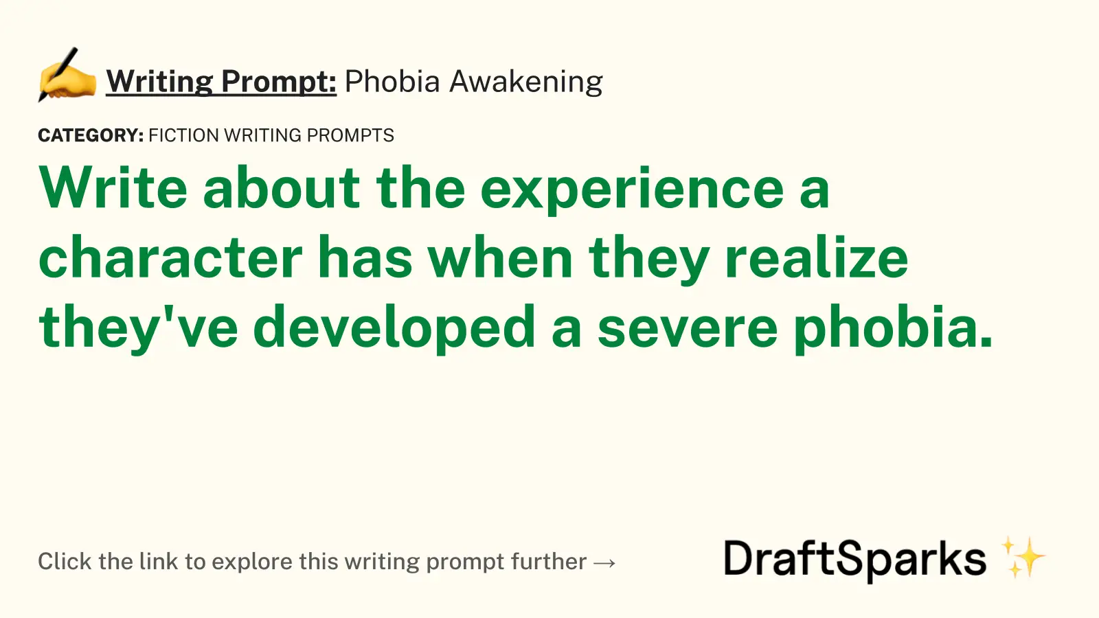Phobia Awakening