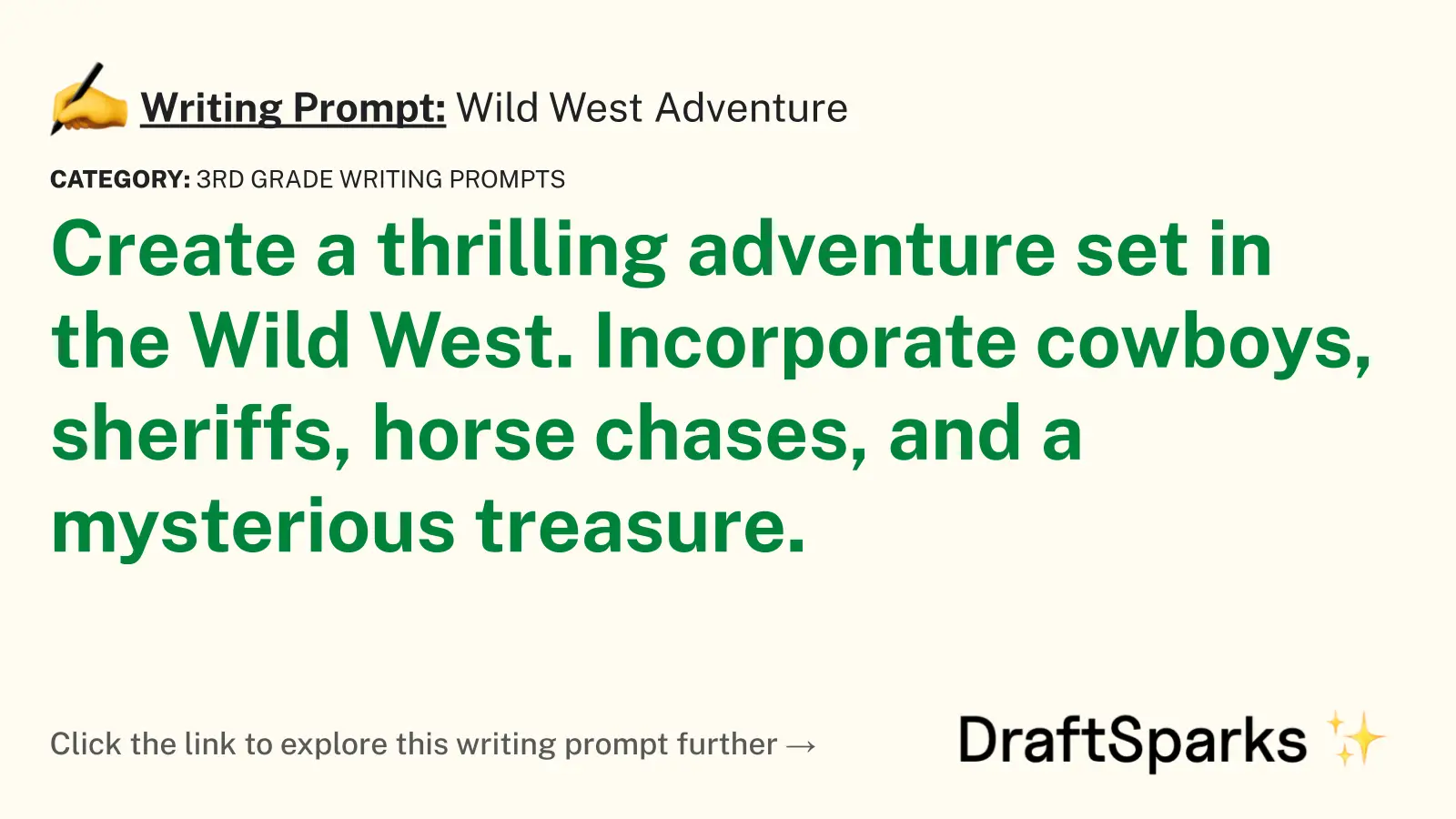 Wild West Adventure