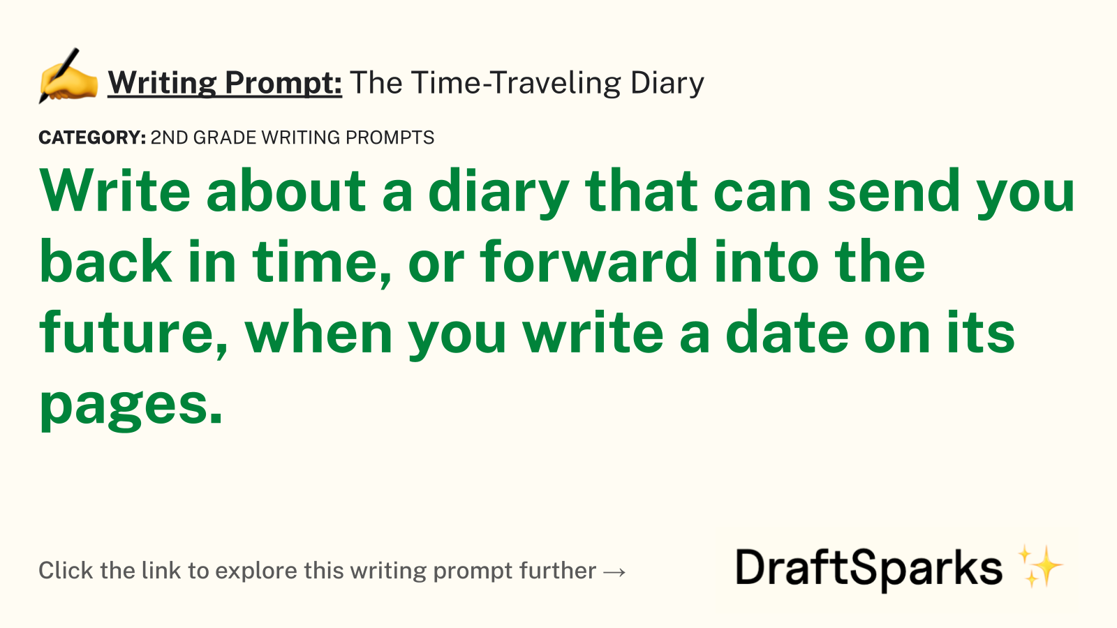 The Time-Traveling Diary