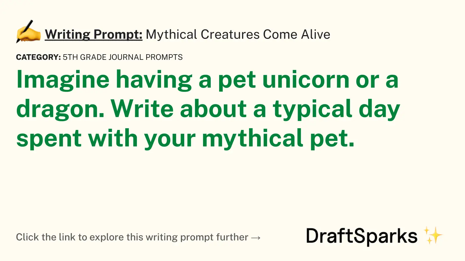 Mythical Creatures Come Alive