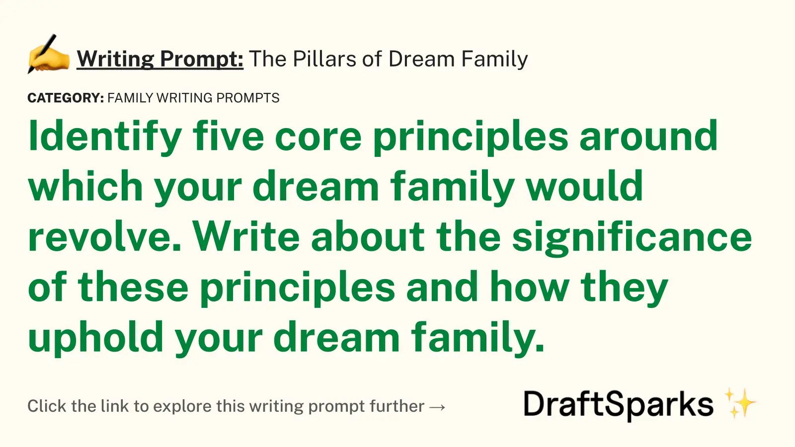 The Pillars of Dream Family