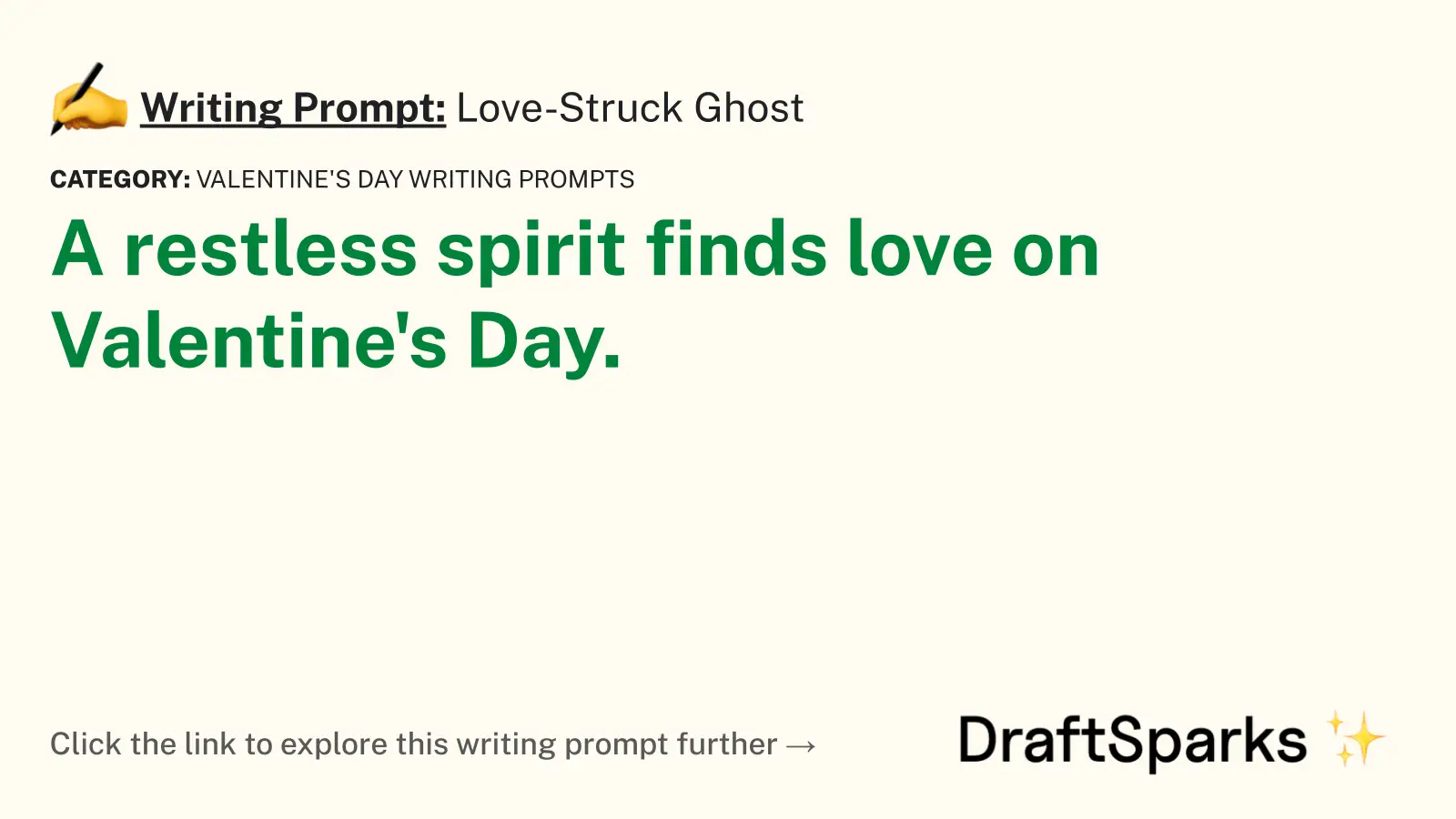 Love-Struck Ghost