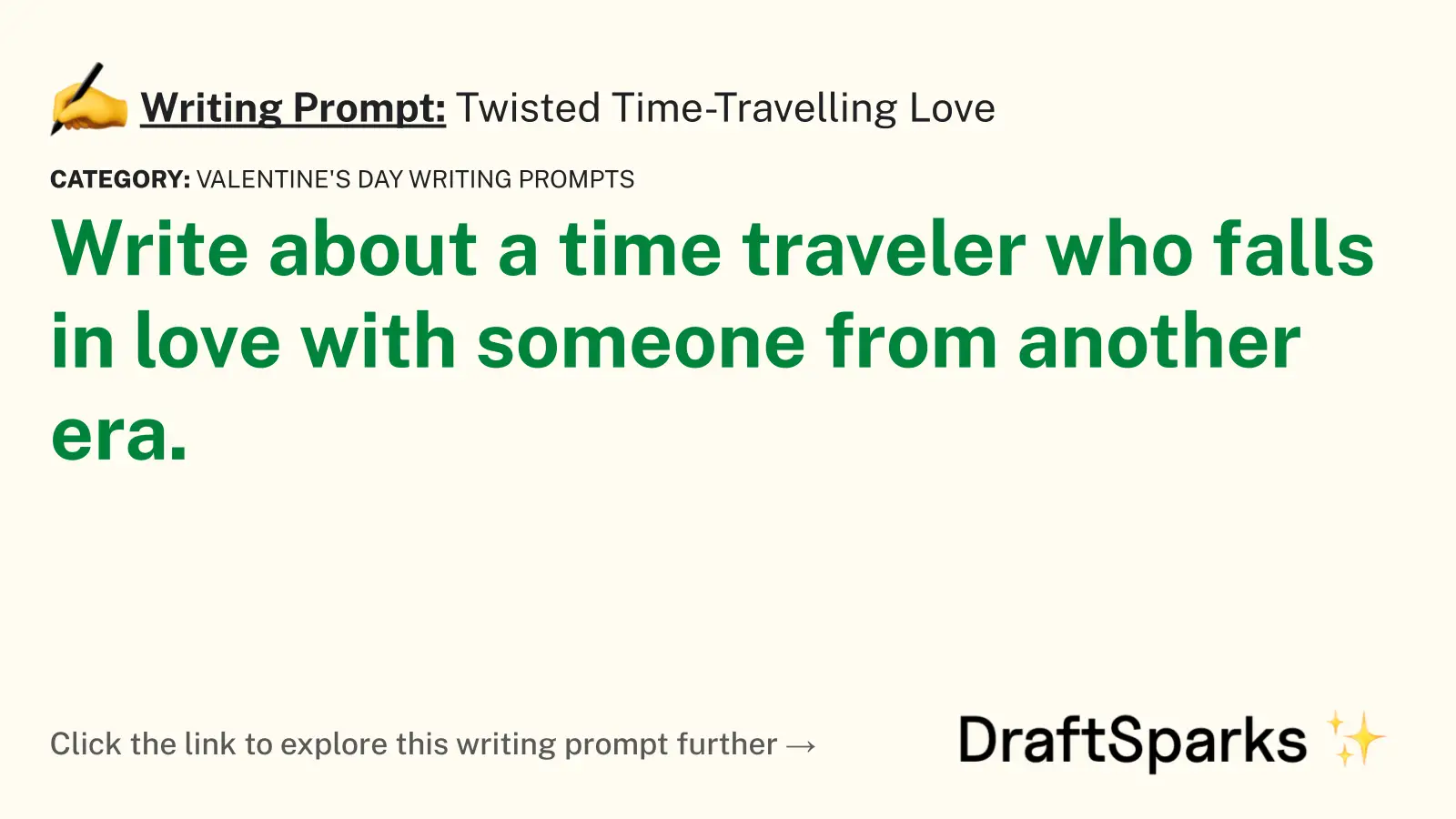 Twisted Time-Travelling Love