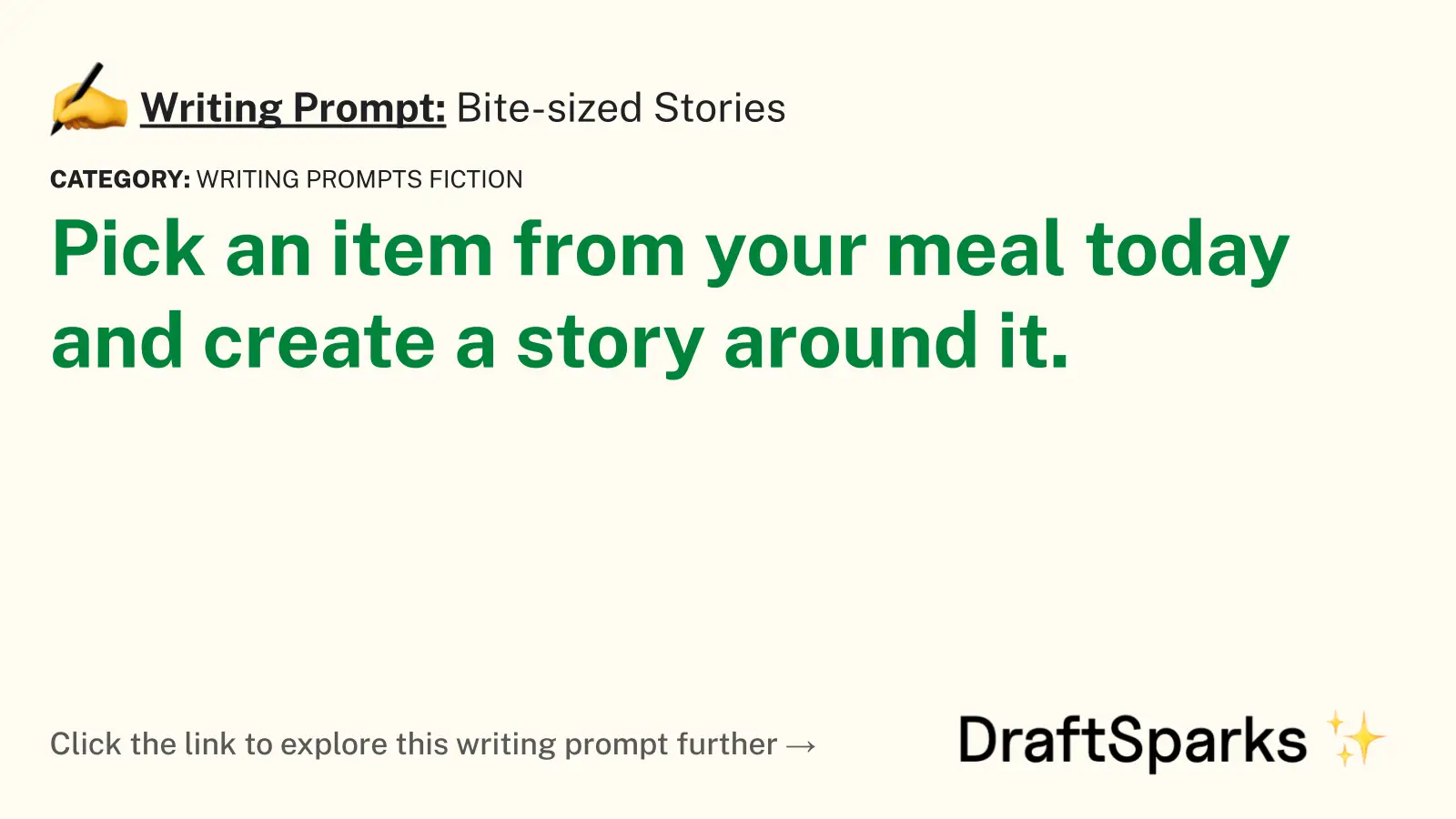 Bite-sized Stories