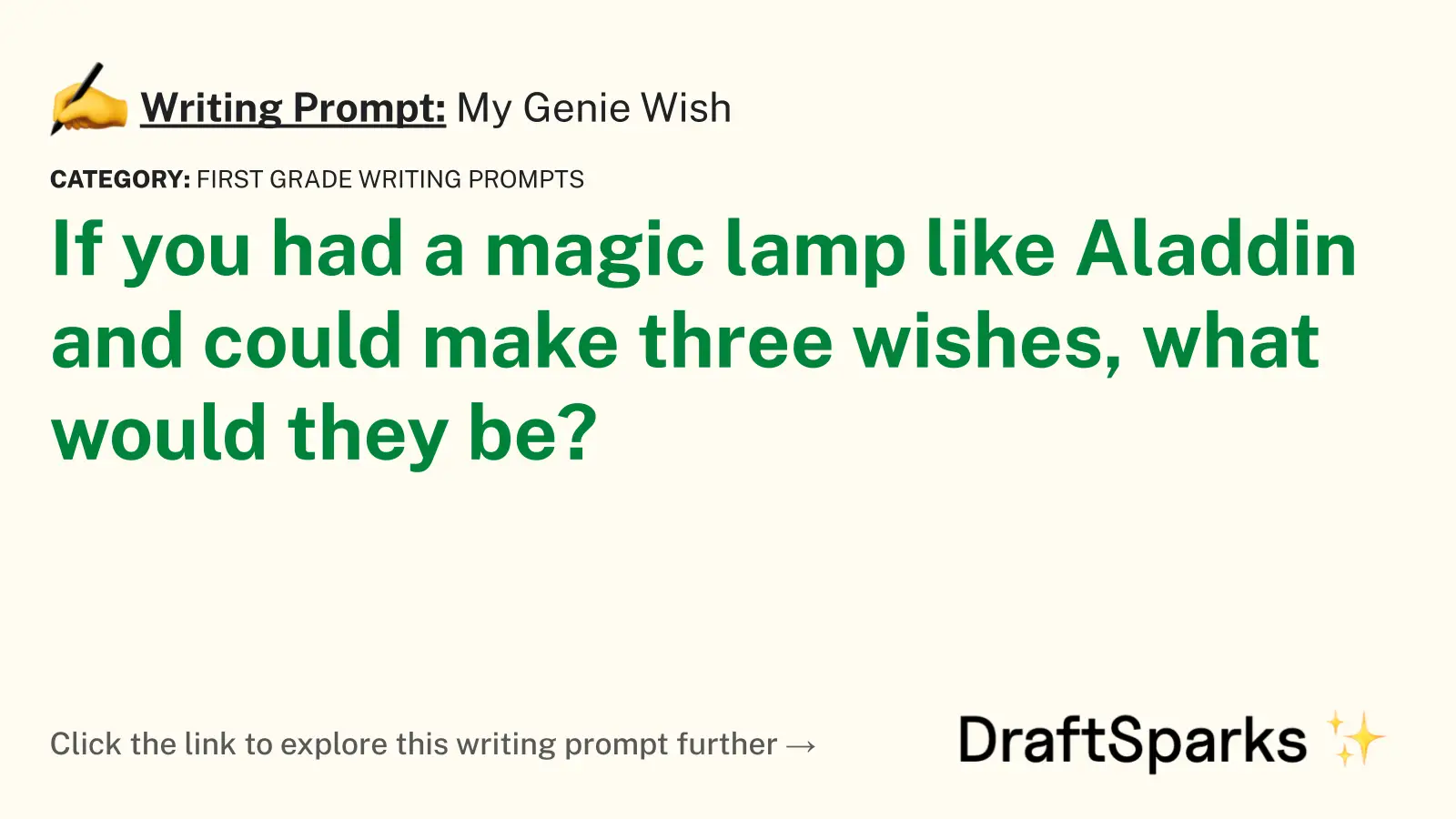 My Genie Wish