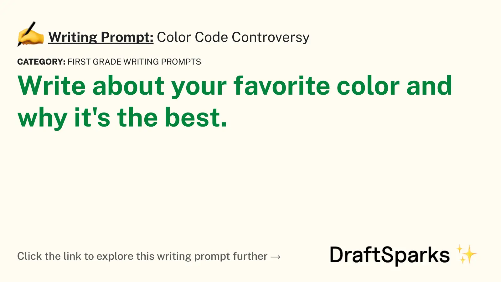 Color Code Controversy