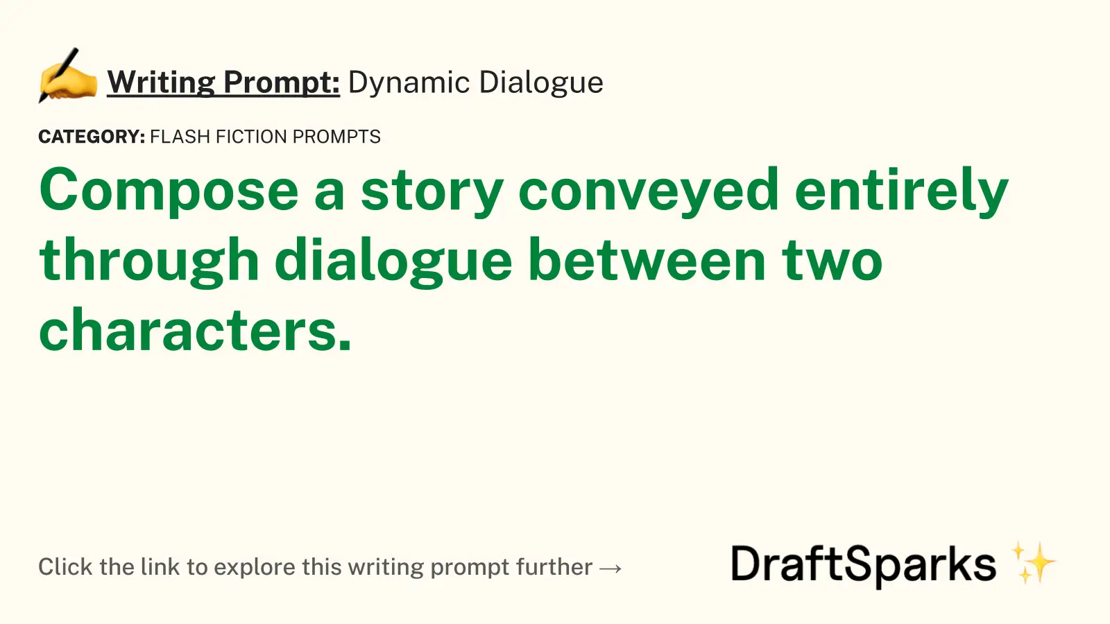 Dynamic Dialogue