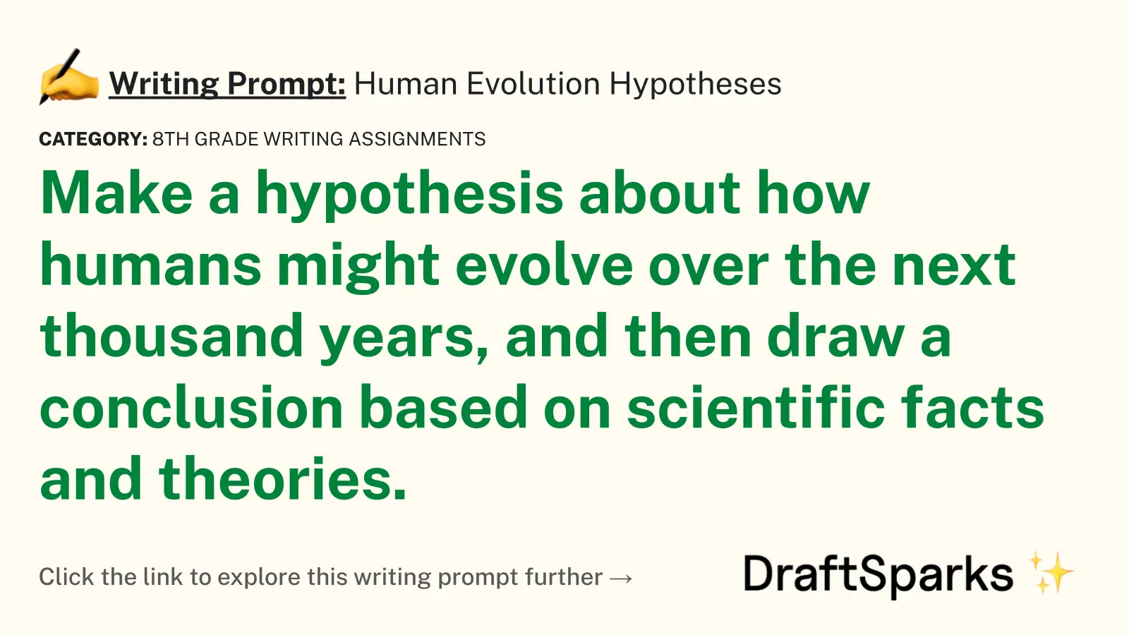 Human Evolution Hypotheses