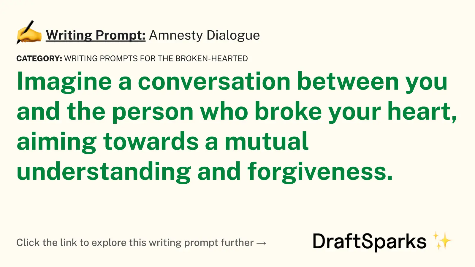 Amnesty Dialogue