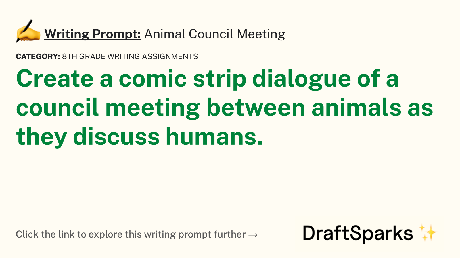 Animal Council Meeting