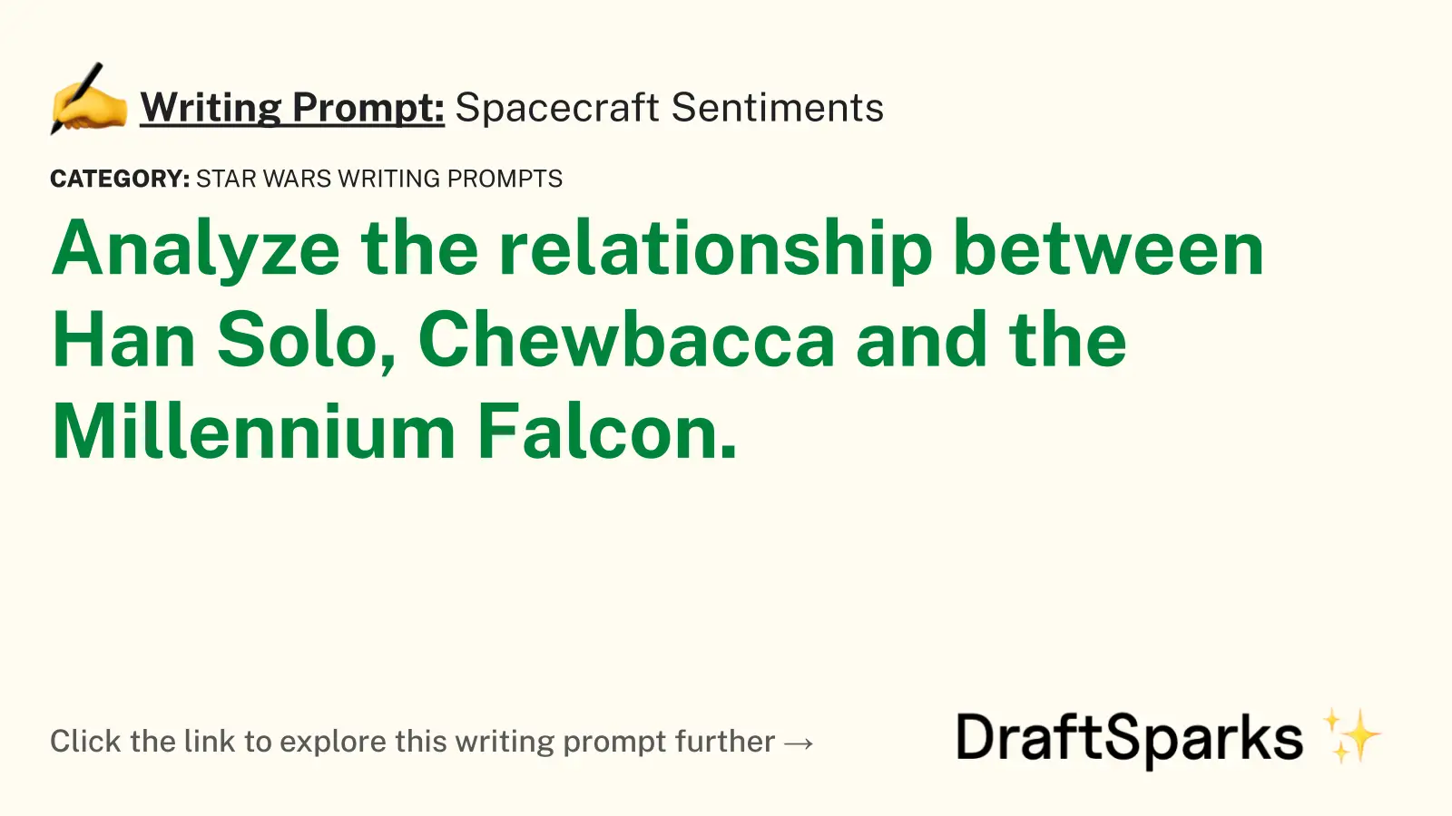 Spacecraft Sentiments