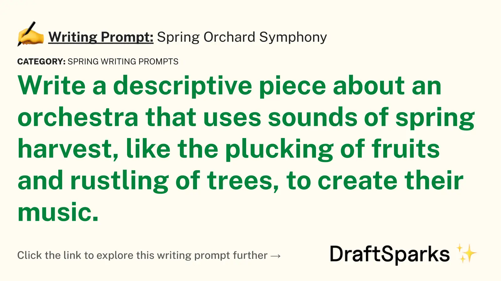 Spring Orchard Symphony