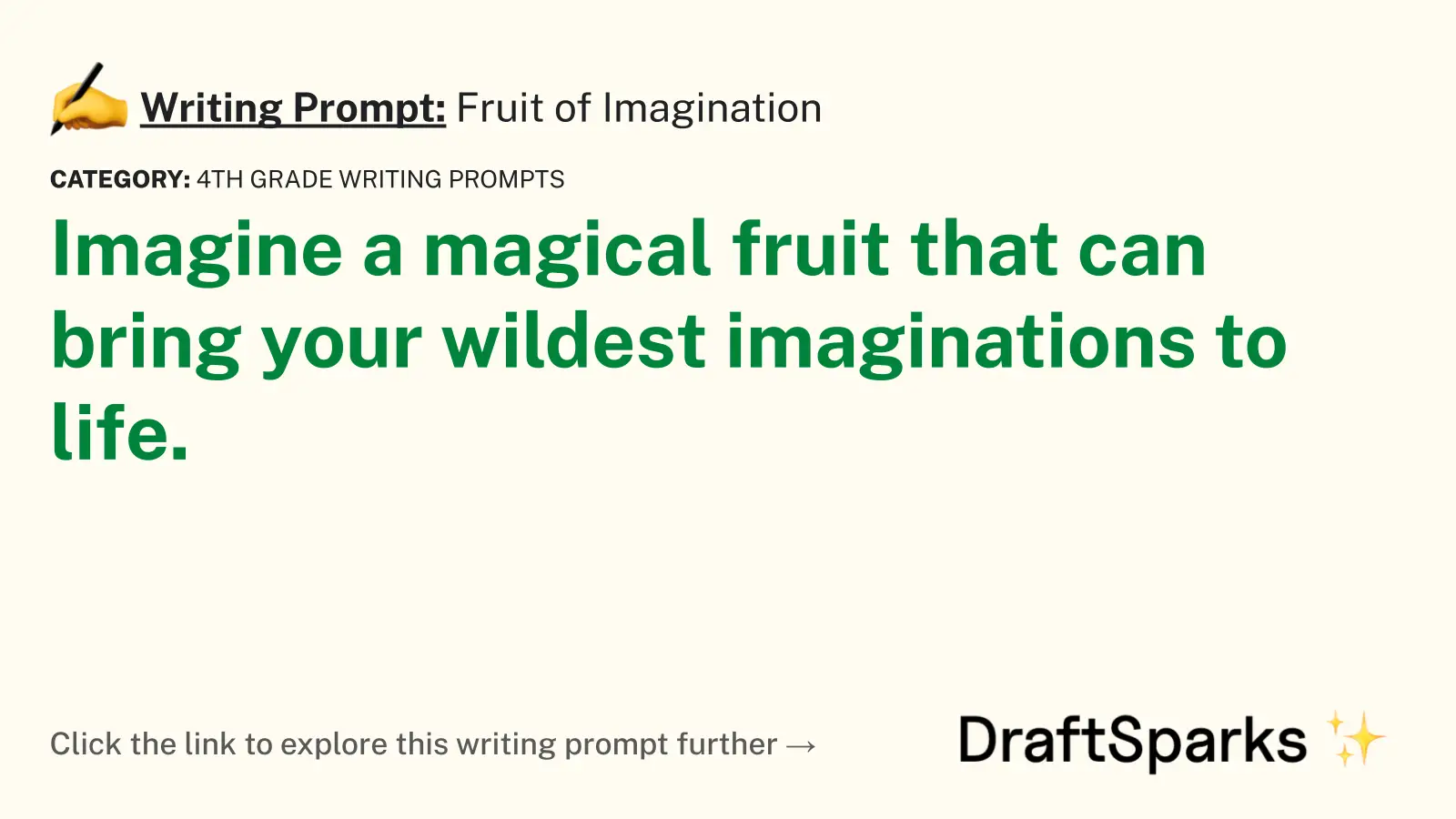 Fruit of Imagination