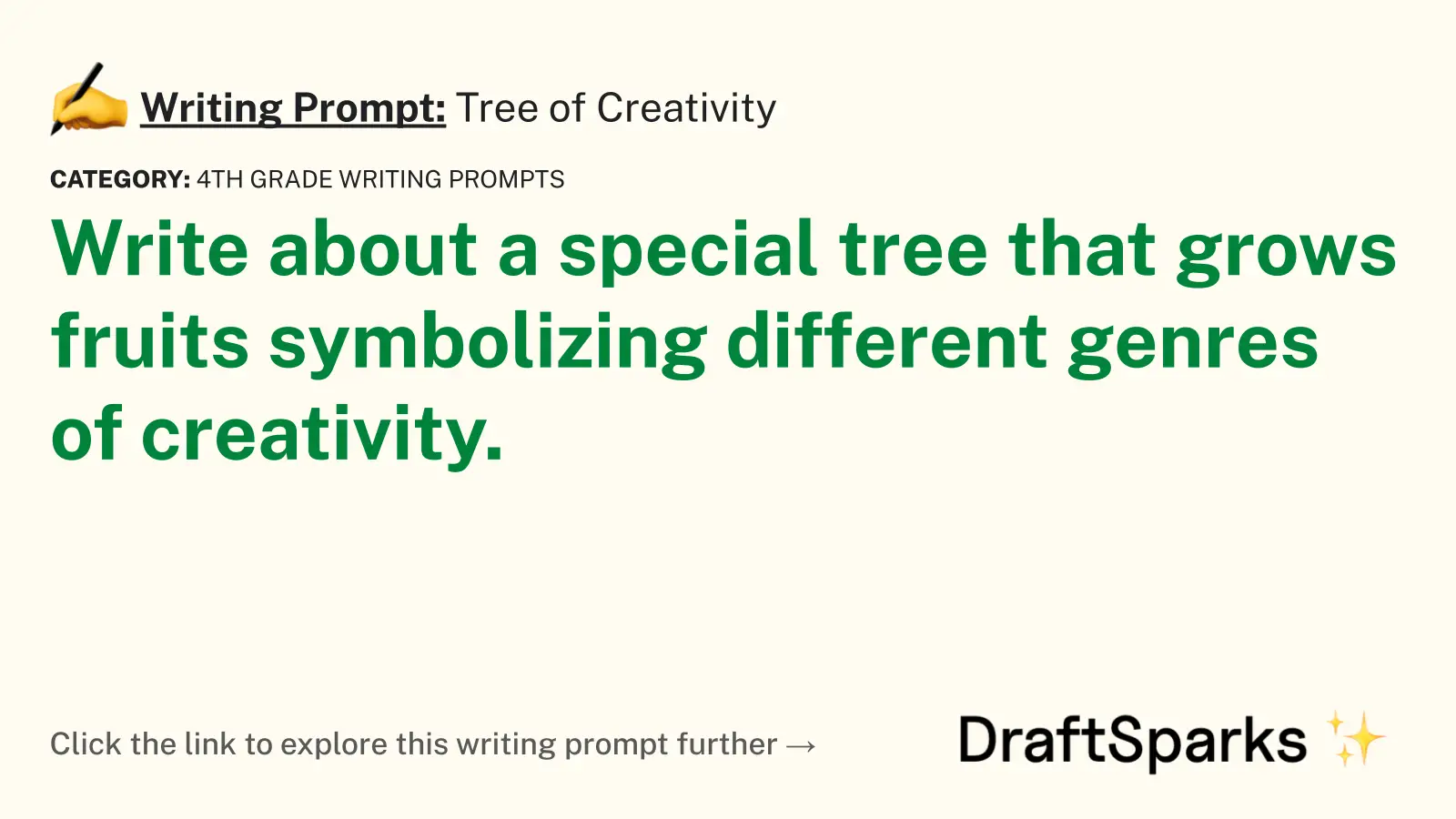 Tree of Creativity