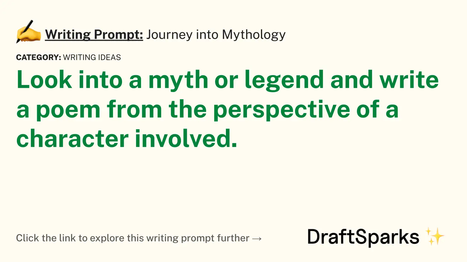 Journey into Mythology