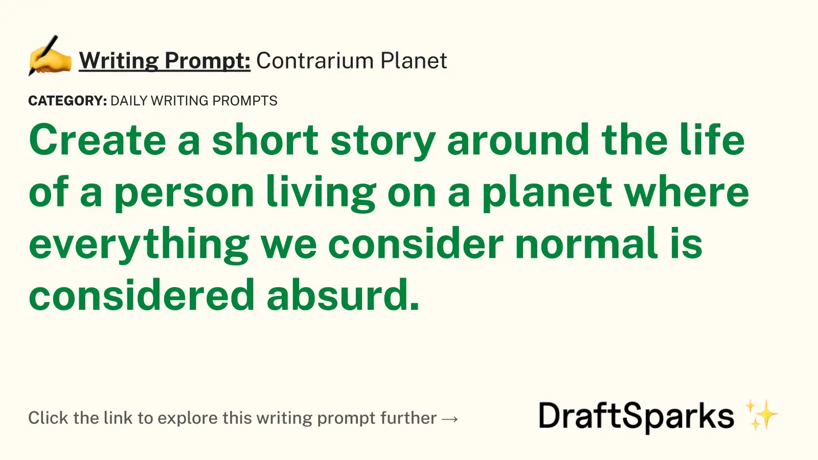 Contrarium Planet