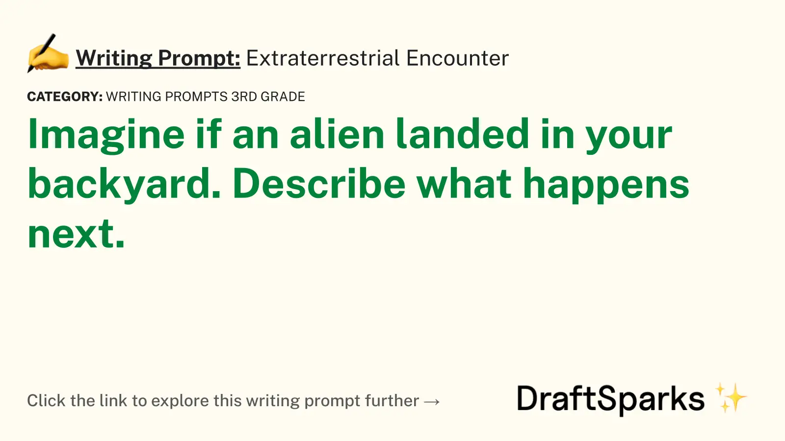 Extraterrestrial Encounter