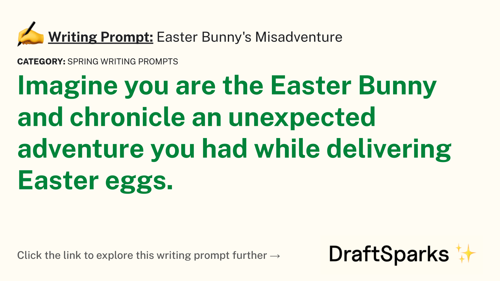 Easter Bunny’s Misadventure