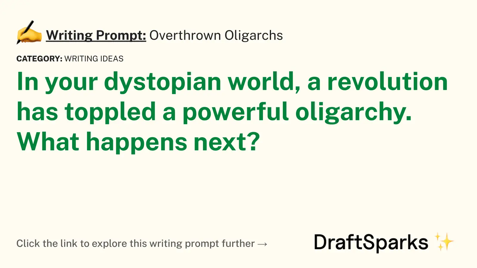 Overthrown Oligarchs