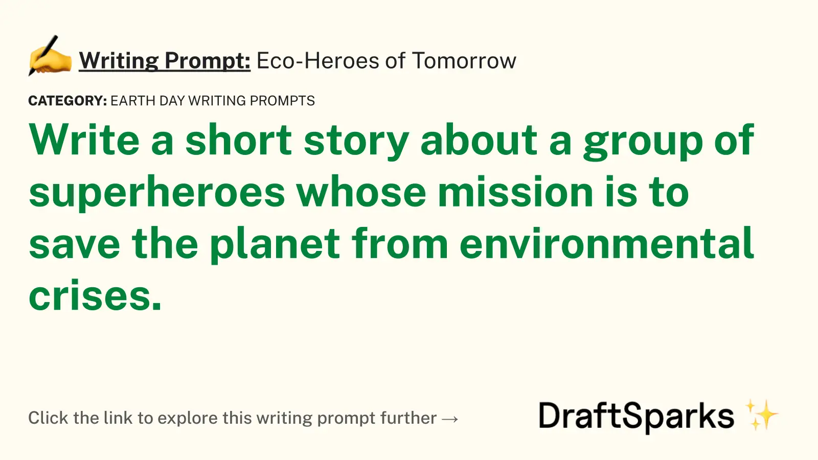 Eco-Heroes of Tomorrow