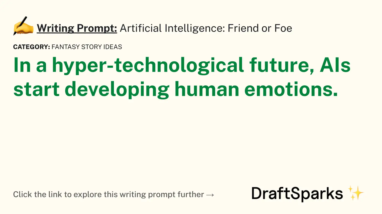Artificial Intelligence: Friend or Foe