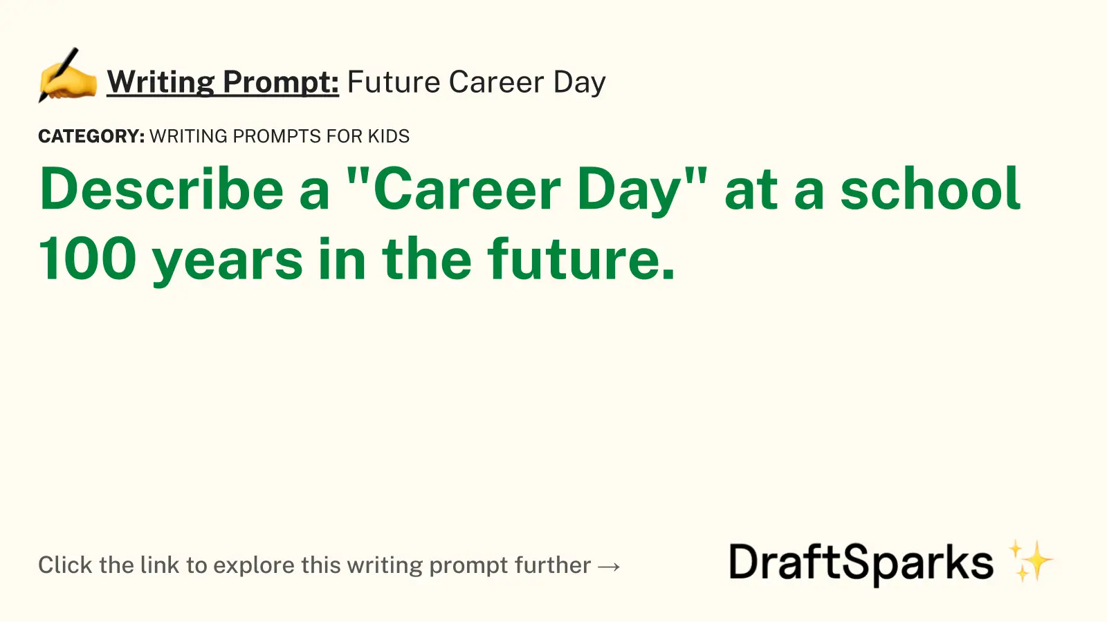 Future Career Day