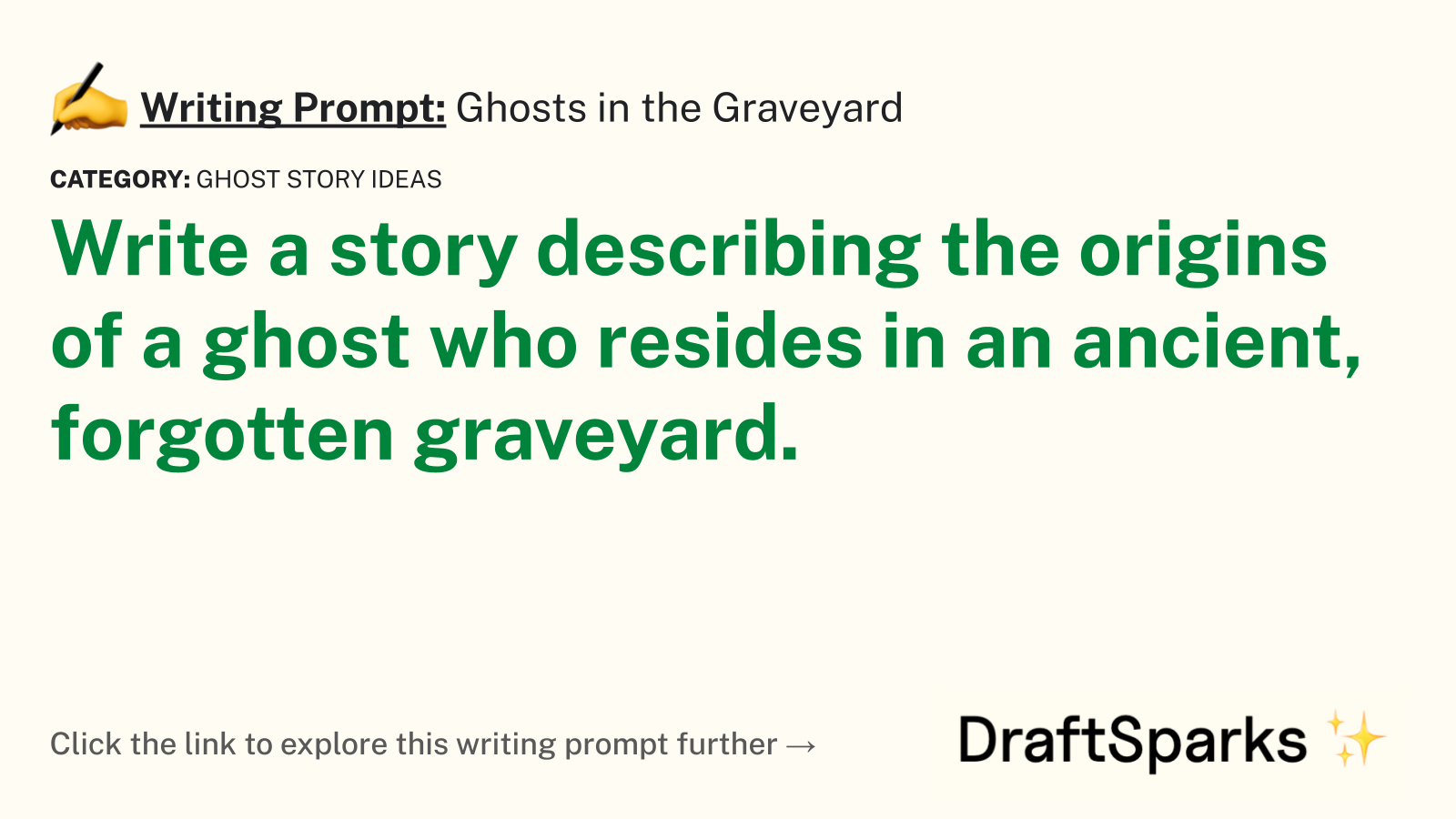 Ghosts in the Graveyard