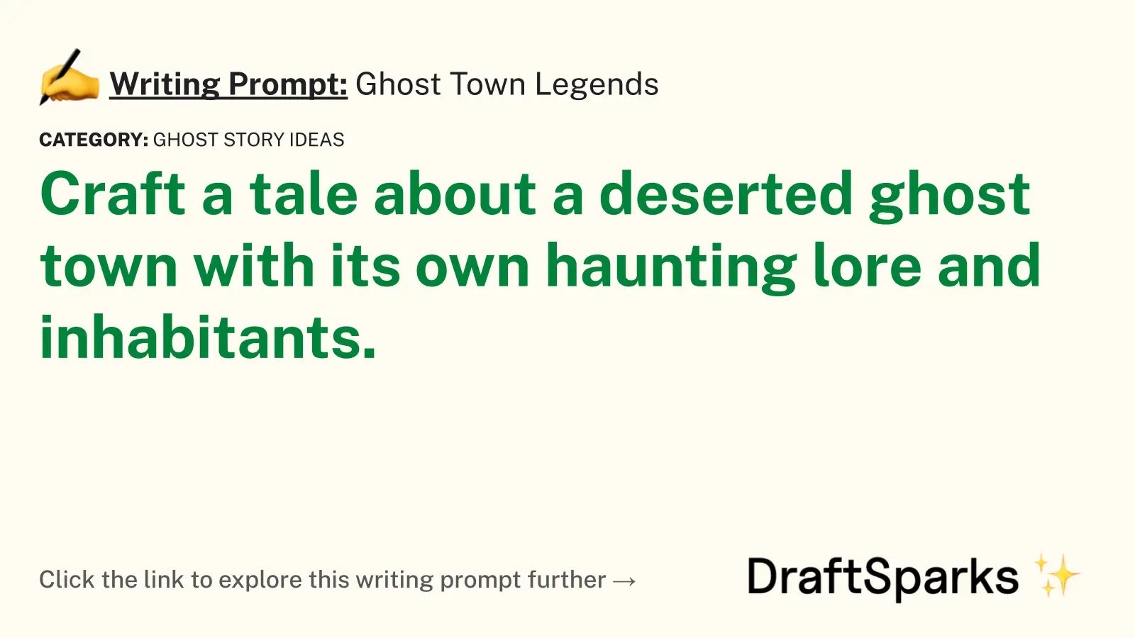 Ghost Town Legends
