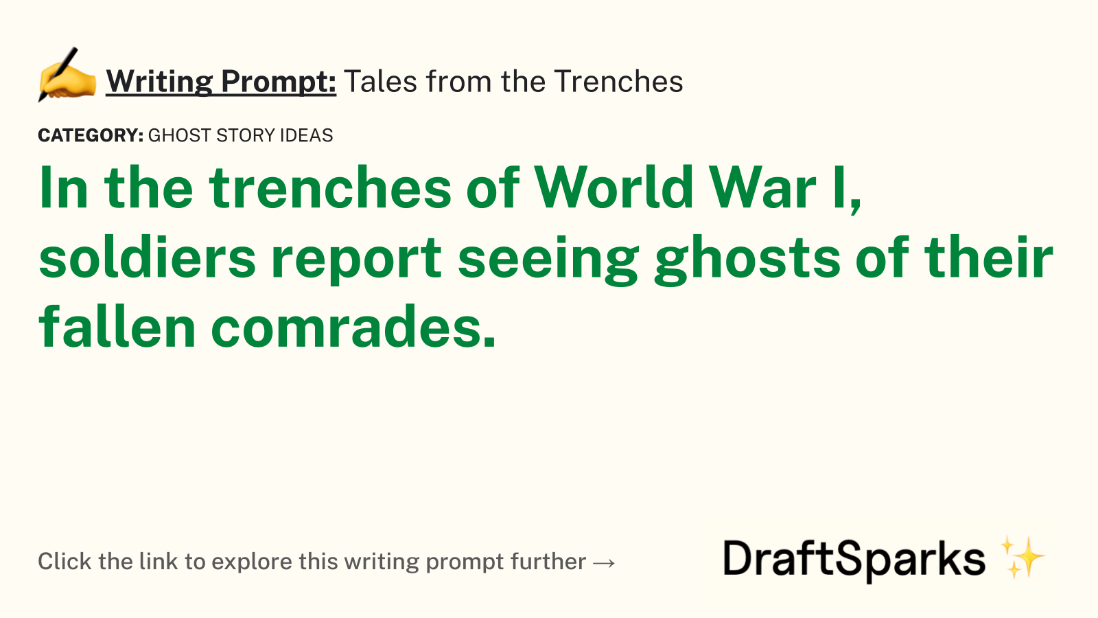 Tales from the Trenches