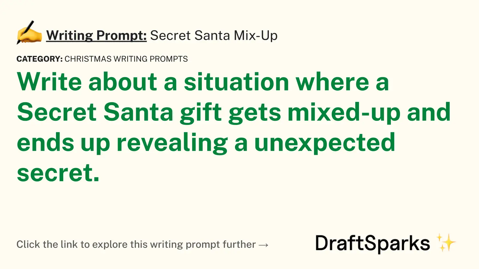 Secret Santa Mix-Up