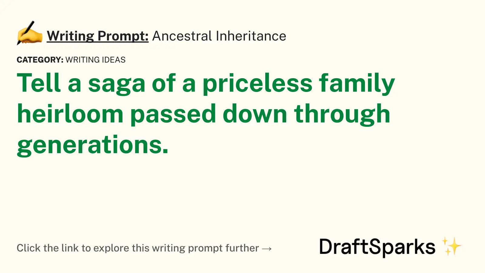 Ancestral Inheritance