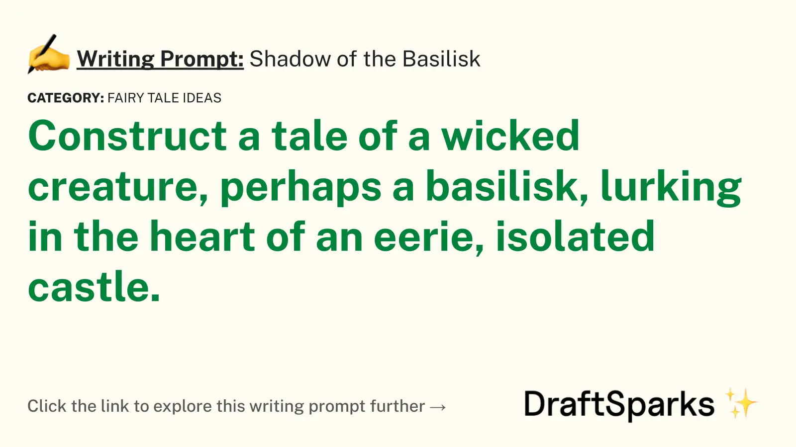 Shadow of the Basilisk