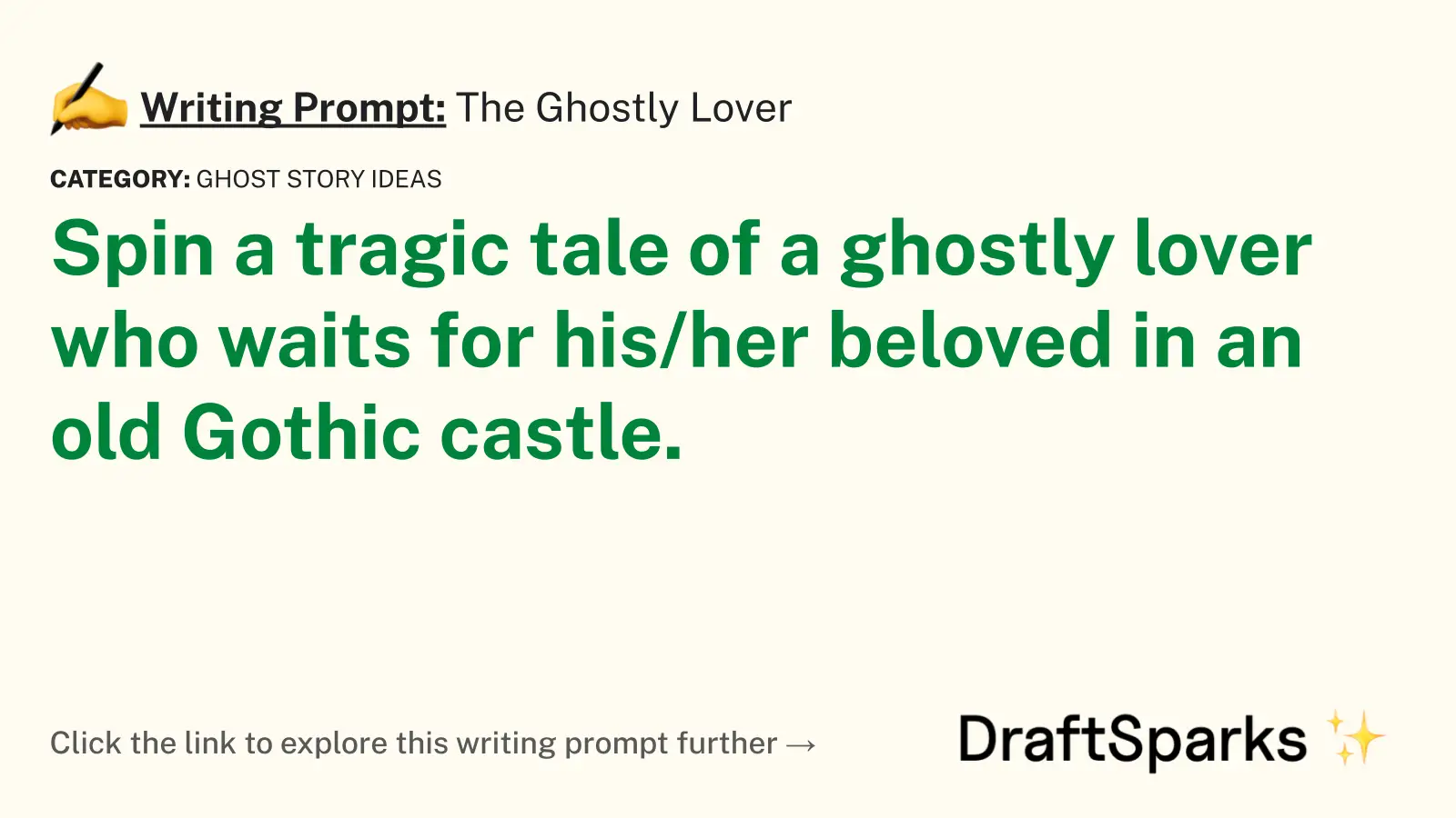 The Ghostly Lover