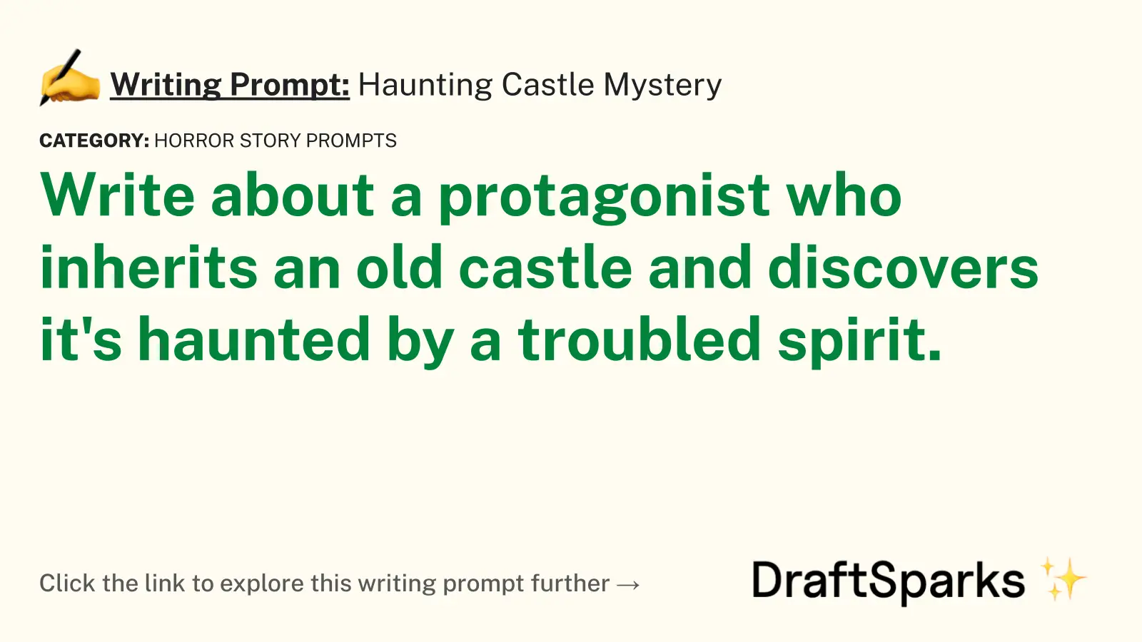 Haunting Castle Mystery