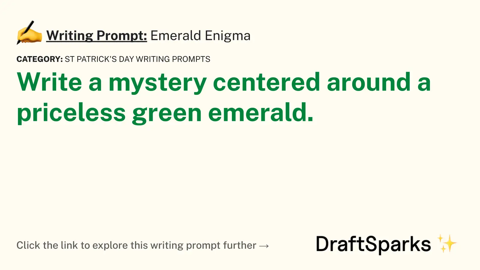 Emerald Enigma