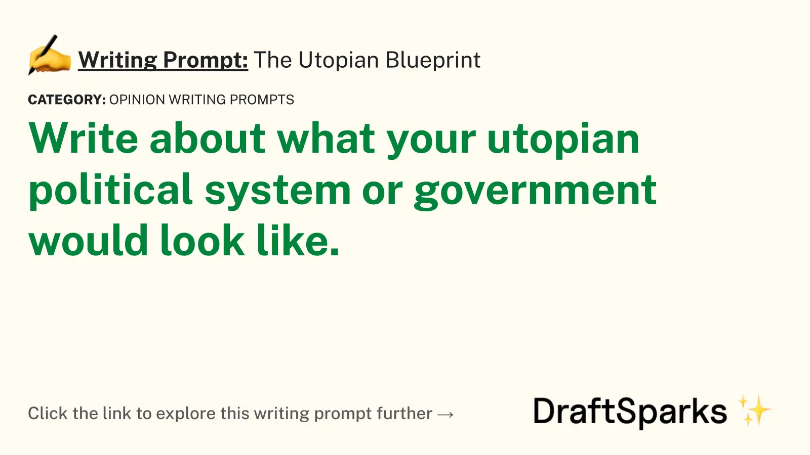 The Utopian Blueprint