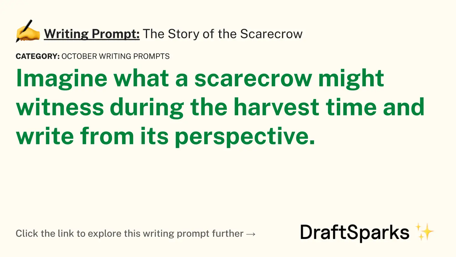 The Story of the Scarecrow